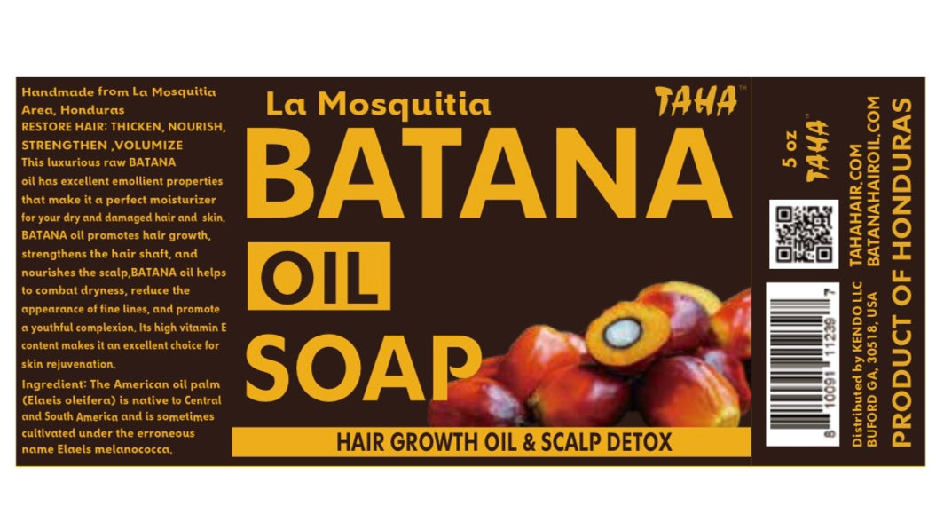 TAHA Batana Oil Soap (5oz)