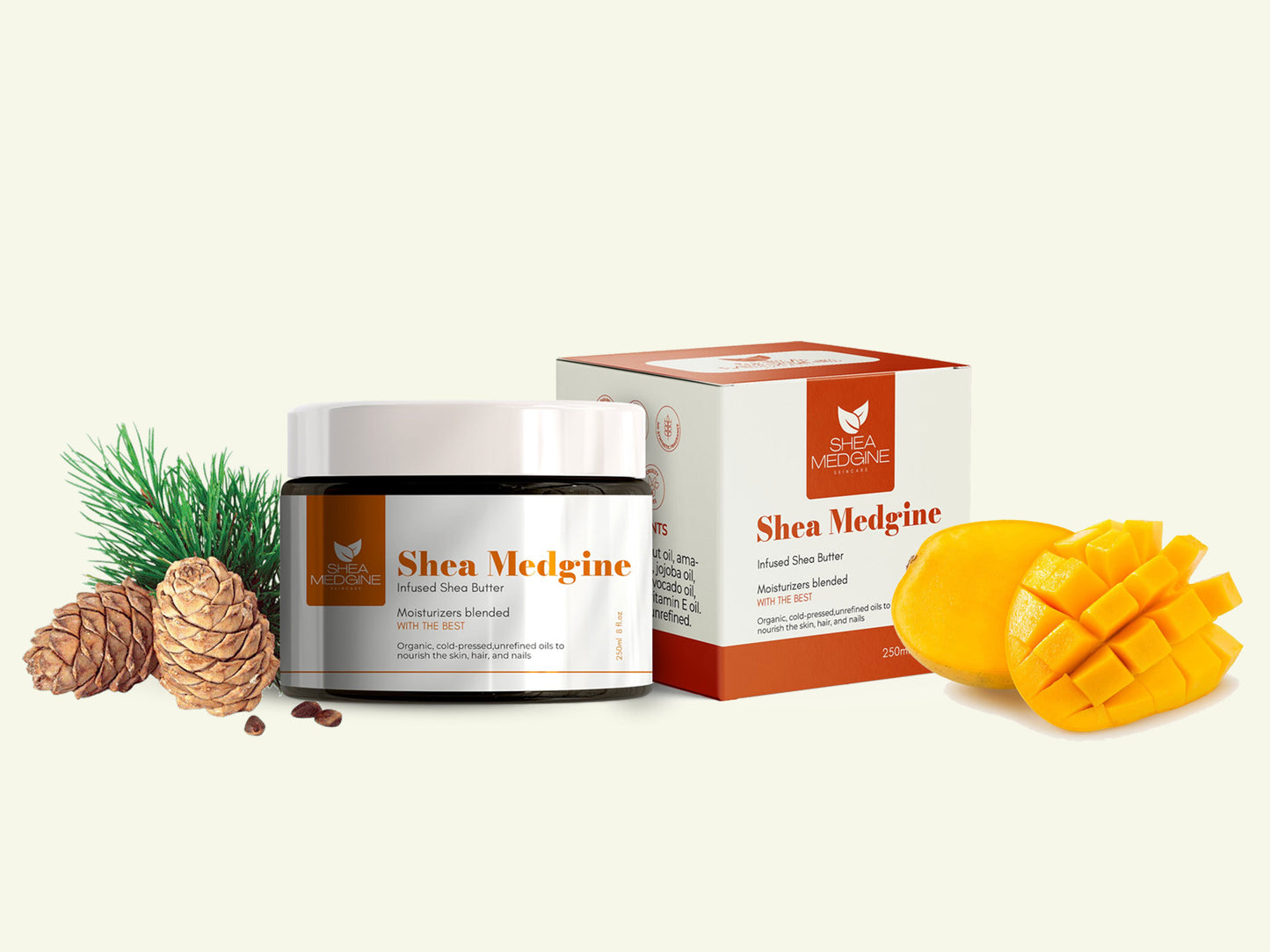 8oz Scented Whipped Body Butter